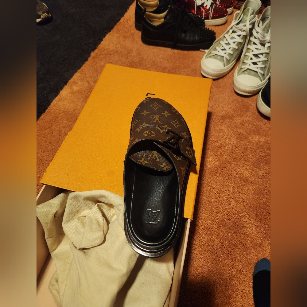 Men Louis Vuitton mules
